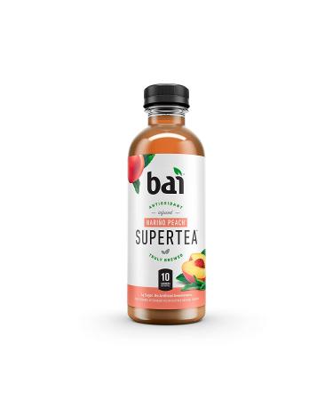Bai Iced Tea Narino Peach Antioxidant Supertea - 12 Pack, 18 Fl Oz Bottles - Buy Online on GoSupps.com
