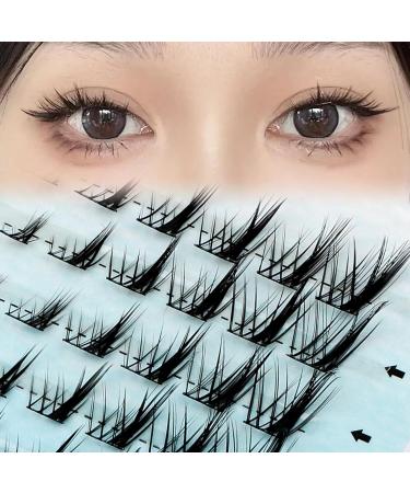 Mix Length Cluster Lashes 0.07mm D Curl | Soft & Wispy DIY Lash Extensions | HuXi Lashes-ZW28C - Buy Online on GoSupps.com