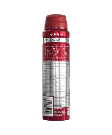 Old Spice Men's Invisible Dry Spray Antiperspirant & Deodorant, Stronger Swagger Scent, 4.3 Oz - Pack of 3 - Buy Online on GoSupps.com