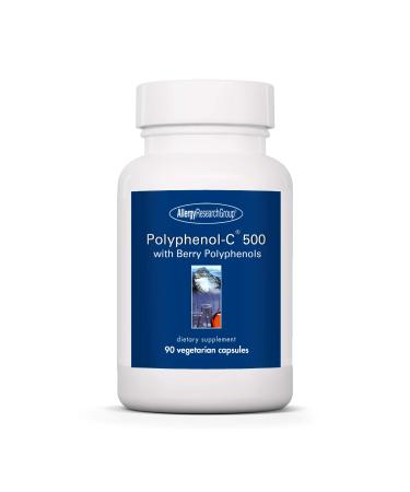 Allergy Research Group Polyphenol-C 500 with Berry Polyphenols 90 Vegetarian Capsules
