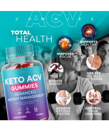 Keto ACV Gummies for Weight Loss | Tank & Shark Oprah Approved | 1-Month Supply - Buy Online on GoSupps.com