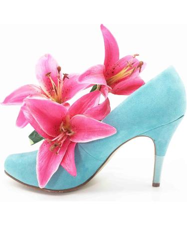 Moonflower High Heel Protectors - Transparent 6 cm (Pack of 2) | Premium Durable Footwear Accessories for Women - International Shipping Available - Buy Online on GoSupps.com