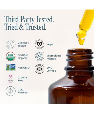 Cliganic USDA Organic Jojoba Oil 100% Pure (4oz) | Moisturizing Oil for Face, Hair, Skin & Nails | Cold Pressed, Hexane Free | 4 Fl Oz - Buy Online on GoSupps.com