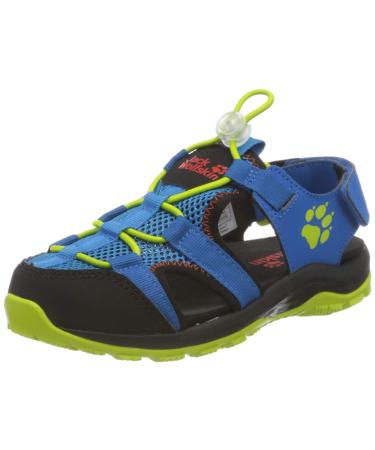 Jack Wolfskin Unisex Kids Outdoor Action Sandal K Trekking & Hiking Sandals 30 EU Blue Blue Lime 1176