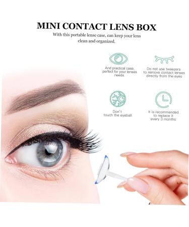 Oatipho Portable Contact Lens Container - Marbling Organizer Case for Safe Lens Storage | 1 STK - Buy Online on GoSupps.com