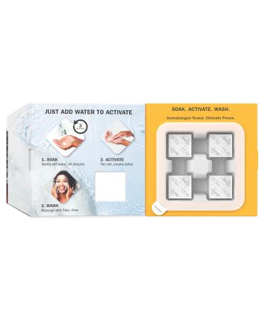 Olay Face Wash Vitamin C Cleansing Melts Daily Use Gentle Cleanser For All Skin Types Travel Size Soft Citrus Scent Water-Activated to Clean Tone and Refresh 64ct (2 Pack x 32ct) Vitamin C 32 Count (Pack of 2) - Buy Online on GoSupps.com