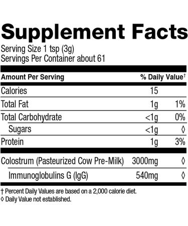 Surthrival Colostrum Powder (6.5oz) - Immune Optimization, Recovery & Gut Health Supplement | Immune Support | Keto-Friendly - Buy Online on GoSupps.com