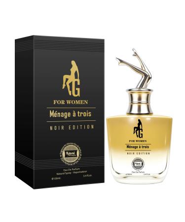 Hybrid & Company Women G Menage A Trois Noir Edition Eau De Parfum Natural Spray Vaporisateur 3.4 Fl Oz G FOR WOMEN MENAGE A TROIS NOIR EDITION 3.4 Fl Oz (Pack of 1)