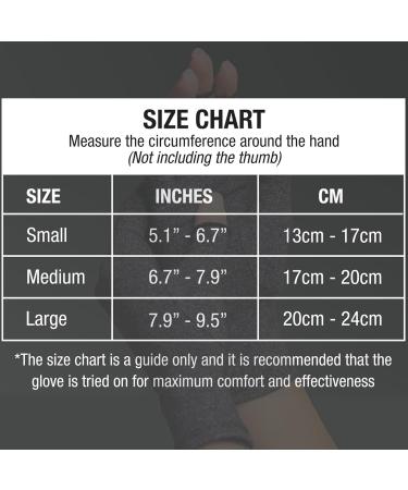 Arthritis Compression Gloves for Pain Relief | Reduce Swelling & Stiffness | FSA & HSA Eligible | Unisex Joint Pain Relief (Large - Buy Online on GoSupps.com