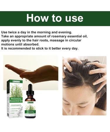 Rosemary Oil for Hair Growth | Natural Fertilizer for Dry & Damaged Hair | 60ml Essential Oil - Nourish Scalp & Combat Hair Loss - Buy Online on GoSupps.com