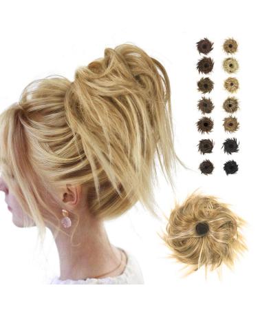 BARSDAR HAARDICH HAIRGUMISHAUS DUTT natural updos hair extension with rubber band voluminous scrunchy messy nodes for women/girls