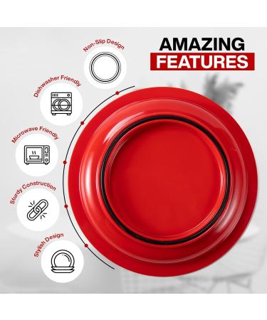 Spill Proof Bowl with Suction Base Adaptive Self Feeding Dinnerware Daily Living Dinnerware Elderly Disabled Handicapped - Buy Online on GoSupps.com