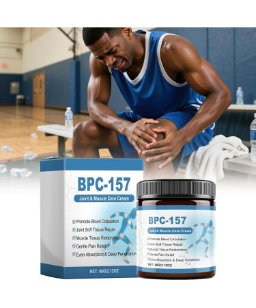  G n rique Knee Cream - Topical Ointment 60g | Soothing Ointment - for Men and Athletes Home Travel Gym Post-Workout Recovery Relaxation Ritual - Buy Online on GoSupps.com