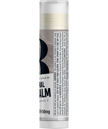 Patch Adam CBD Infused Natural Lip Balm | 50mg CBD | Avocado Oil Shea Cocoa Butter Lip Balm Anti-Inflammatory - Buy Online on GoSupps.com
