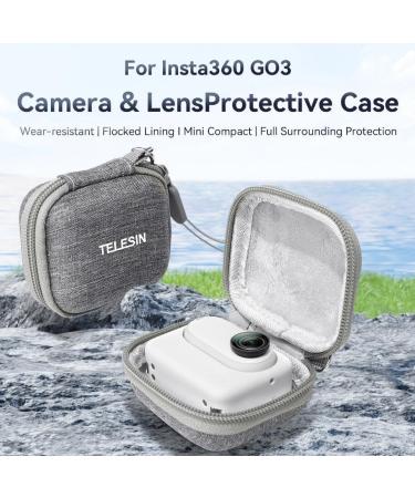 Honbobo Mini Case - Protective Bag for Insta360 GO 3 GoPro Hero 12/11/10 & DJI Osmo Action 4/3 - Ideal Accessories for Adventure - Buy Online on GoSupps.com