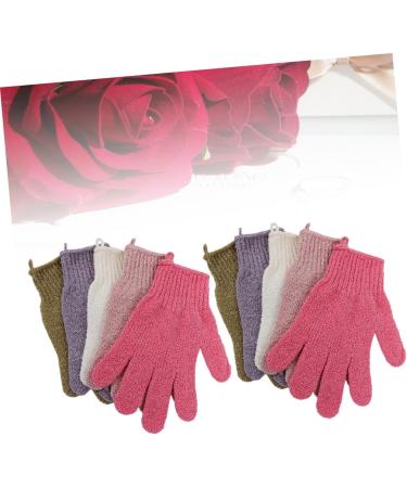 Buy FRCOLOR 15 Pairs Exfoliating Mitten & Bath Scrubber Gloves - Double Sided Shower Towel for International Shipping - Buy Online on GoSupps.com