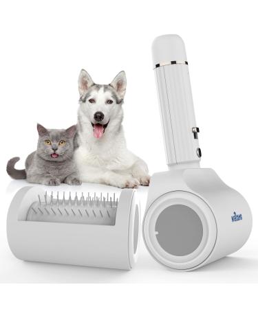 Borpein Electric Pet Brush, Dog brush, Cat brush,For Long Hair, Curly Hair. Automatic Brush for Long Use