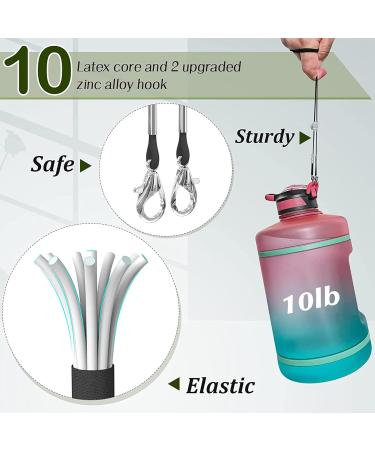 Ganekihedy 10-Piece Adjustable Elastic Lanyard Set for Masks & Earplugs - Perfect for Kids & Adults - International Shipping - Buy Online on GoSupps.com