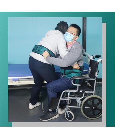 Walking Standing Rehabilitation Belt Transfer Belt with Handles Leg Loops-Gait Belt-for Patient Elderly Physical Therapy-Safety Assist Training Device A S Star of Light - Buy Online on GoSupps.com