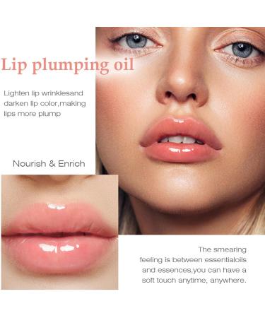 Buy Lip Plumper Gloss - Natural Lip Serum for Fuller Hydrated Lips | Moisturizing & Reduces Fine Lines - Buy Online on GoSupps.com