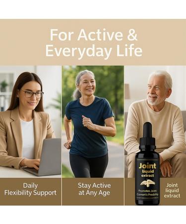 Joint Extract Liquid Herbal Blend with Turmeric White Willow Bark Devil s Claw & Ginger Root Vegan Wild-Harvested Easy-Mix Dropper 50ml - Buy Online on GoSupps.com