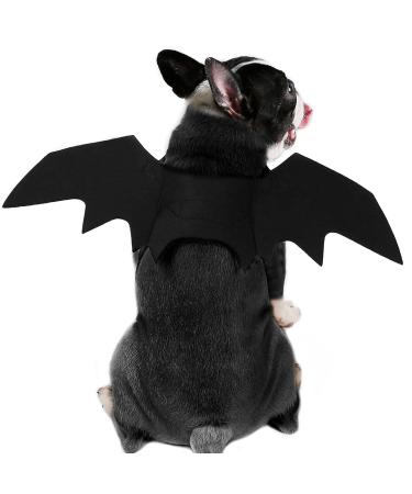 RANYPET Dog Bat Costumes Halloween Pet Costume Bat Wings Cosplay Dog Costume Cat Costume for Party