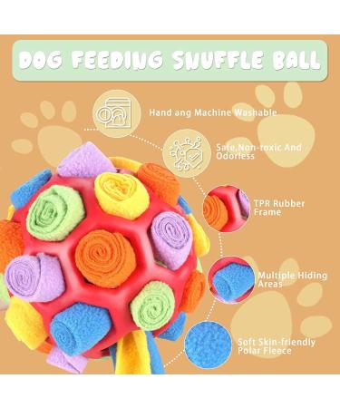 Buy Sniffed Ball for Dogs - Interactive Sniffing & Intelligence Toys | Washable Odor Training & Snack Ball for International Shipping - Buy Online on GoSupps.com