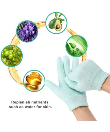 Beaupretty 4-Piece Gel Glove Boots & Spa Socks for Foot Care - Moisturizing Winter Socks for Dry Feet & Hands - Buy Online on GoSupps.com