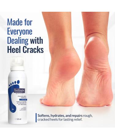 FOOTLOGIX Cracked Heel Formula White 4.23 oz - Best Treatment for Smooth Heels - Buy Online on GoSupps.com