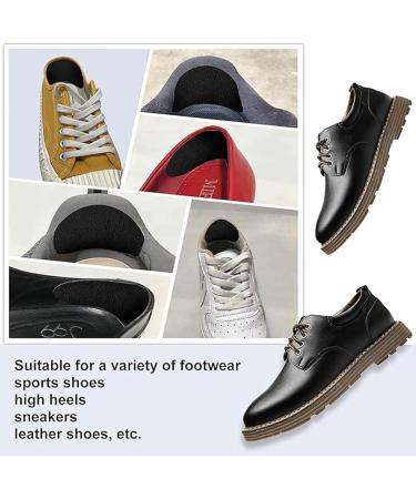 Shoe Heel Repair Kit - 4 Pairs Self-Adhesive Patches for Hole Repair - Black TCK48-001-001 | International Shipping Available - Buy Online on GoSupps.com