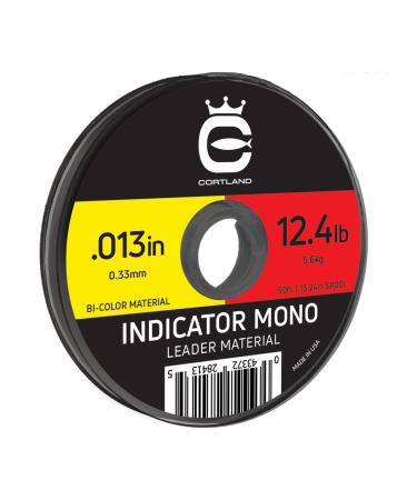 Cortland Indicator Mono Yellow/Red .009"