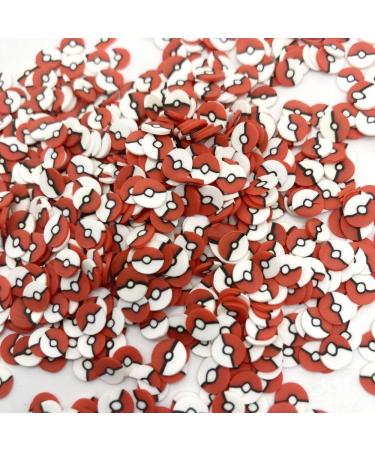 RT 50g Cartoon Anime Polymer Hot Soft Clay Sprinkles for Crafts DIY Plastic klei Tiny Cute Mud Particles Accessories Nails Art Y420 (Color : Rojo) Red - Buy Online on GoSupps.com