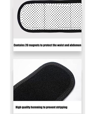 Magnetic Self-Heating Lower Back Brace Belt - Adjustable Lumbar Support for Pain Relief | XXL Size for Men & Women - Buy Online on GoSupps.com