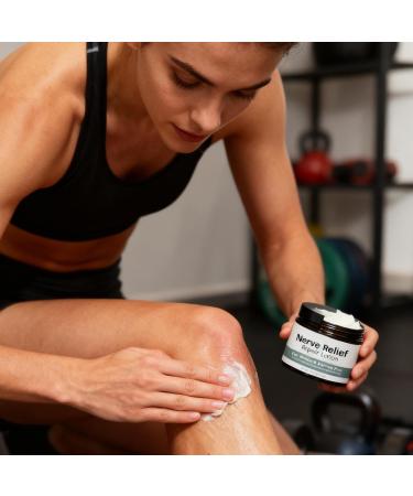 Soothing Massage Cream Knee Relaxer and Natural Health Care for Legs Back Shoulders Waist Neck and Feet Portable 99g Cream for Travel Workout Office Bedtime Indoor Outdoor - Buy Online on GoSupps.com
