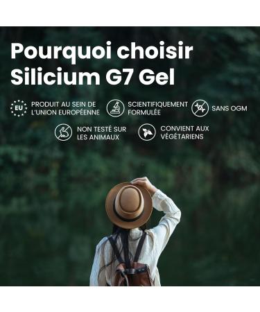 Silicium G7 Gel Corporel Haute Concentration en Silicium Soulage Articulations et Muscles Absorption Rapide Usage Quotidien Texture L g re Sans Parab nes Format Topique. 150 ml 150 ml (Lot de 1) - Buy Online on GoSupps.com