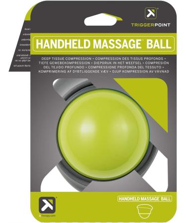 Buy TRIGGERPOINT Unisex Hand Massage Ball - Portable Deep Tissue Self-Massage Tool with Ergonomic Grip | Gray & Lime - Buy Online on GoSupps.com