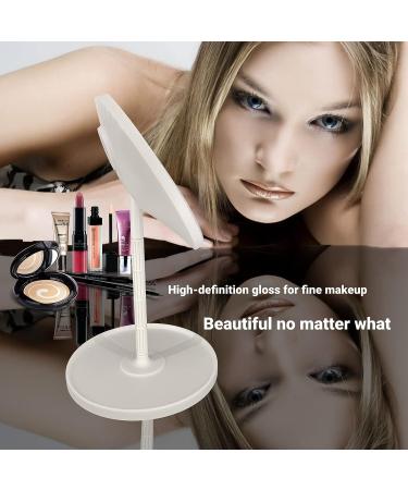JSONPHX Lighted Makeup Mirror with Tri-Color HD Daylight, Touch Control & Rechargeable LED Lights - 5X and 10X Magnifying Mirrors, Perfect Gift - Buy Online on GoSupps.com