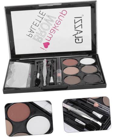 Healvian 8 Sets Eyebrow Powder Set Lady Eyebrow Powder Matte and Brow Makeup Eyeow Mp e Abs - Buy Online on GoSupps.com