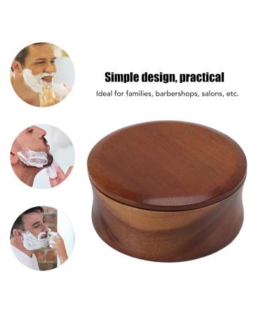 Premium Men's Wooden Razor Brush with Lid | Portable Shaving Soap Tool | Durable & Safe for Home Salons & Gifts - Buy Online on GoSupps.com