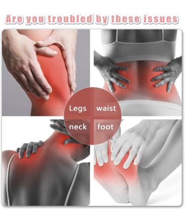 5-Piece Hand-Free Massage Ball Set - Fascia Balls & Stretch Bands for Muscle Pain Relief | Trigger Point Release Tool - Buy Online on GoSupps.com
