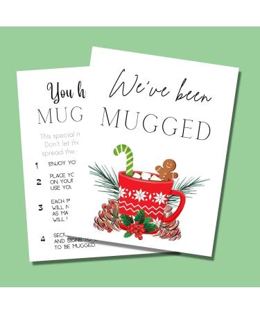 You've Been Mugged | Christmas Game | Hot Cocoa Elf Design | 25 Pack 8.5x11 Standard Paper Size - Buy Online on GoSupps.com