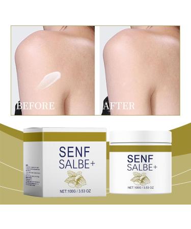 Cream For Body Body Lotion Body Moisturizing Skin Care Cream Mustard Ointment Intense Healing Body Cream Non-Greasy Moisturizer For Dry Skin Mustard Cream With Deep Nourishing Ser um - Buy Online on GoSupps.com