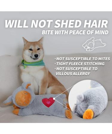 All for Paws Gray Sheep Soft Toy with Heartbeat | Comforting Small Dog Toy for Behavioral Training & Puppy Relief - Buy Online on GoSupps.com