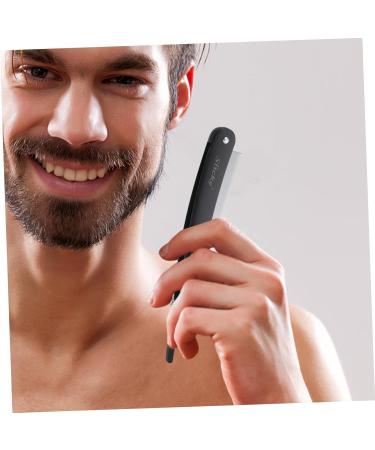 Beaupretty 2-Pack Men's Bald Head Razor - Professional Barber-Grade Shaving for Smooth Skin | Perfect for Hairdressers | Manual Shaving Razor | Black - Buy Online on GoSupps.com