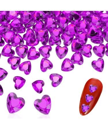 CWED 50 Pieces Nail Rhinestone Kit Crystal Nail Art Crystal Nail Art Glass Back Plate Stones for Manicure Craft (F) - Buy Online on GoSupps.com