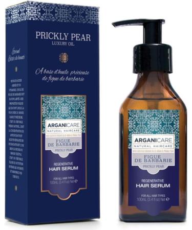 ARGANICARE - Regenerating Serum with Prickly Pear and Vitamin E - Hair Care - 100 ml - Buy Online on GoSupps.com