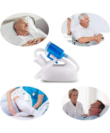 Male Urinal Bottle Male Portable Urine Bottles for Men 2000ML Portable Pee Storage - Buy Online on GoSupps.com