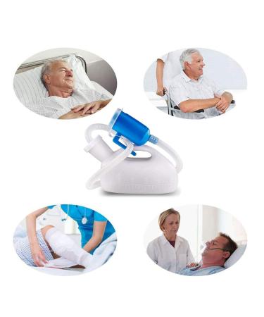 Leakproof Urinal Unisex Urinal Pee Bottle Male Portable Urine Bottles for Men 2000ML Portable Pee Storage - Buy Online on GoSupps.com