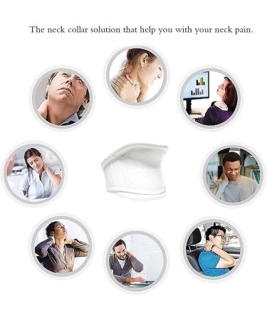 Neck Protection Collar Necklace for Posture | Cervical Device for Office Workers Students & Drivers | Relieves Sore Throat & Torticollis (Size: S) - Buy Online on GoSupps.com