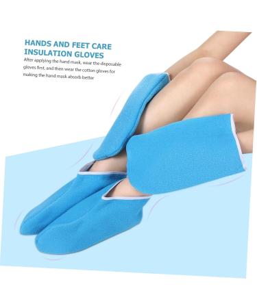 FRCOLOR Paraffin Wax Foot Cover Sets paraffin paraffin glove wax bath hand cover wax Paraffin Wax Warmer Mittens Wax Warmer Hand Foot Liners and bag Cotton Mittens Work boots - Buy Online on GoSupps.com
